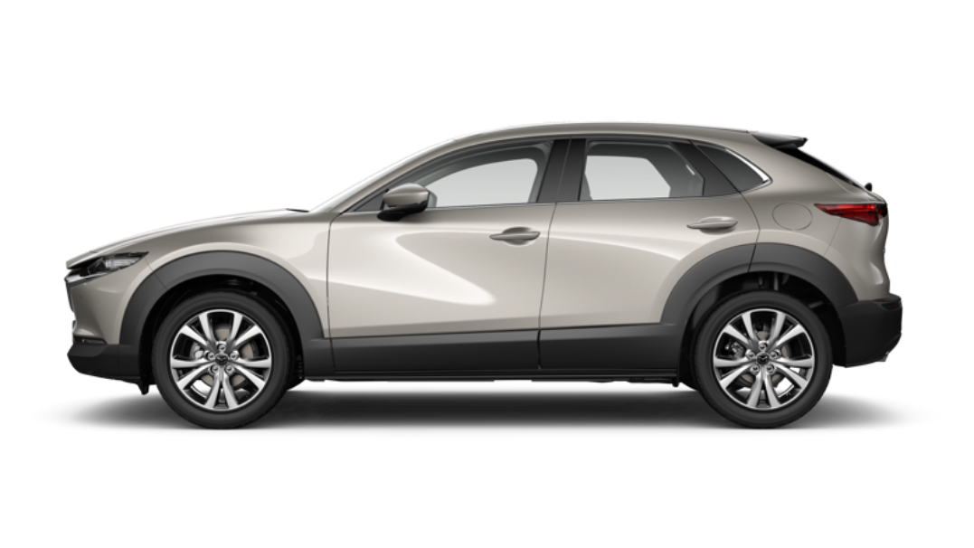 MAZDA CX-30 in Platinum Quartz Metallic