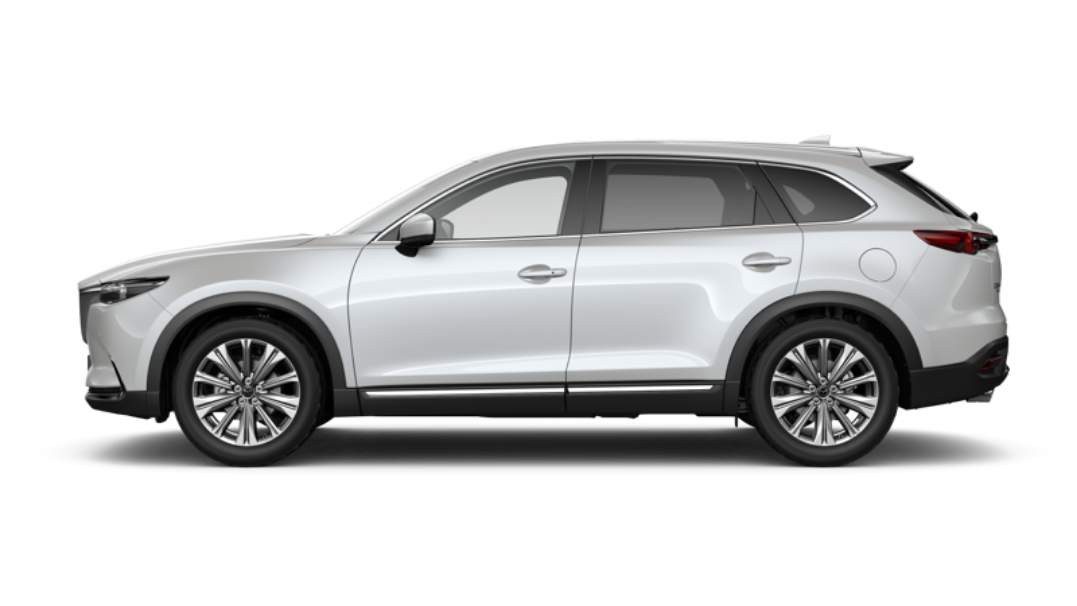 MAZDA CX-9 in Snowflake White Pearl Mica (AWD)