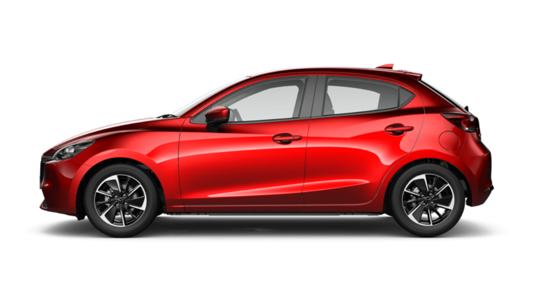 MAZDA2 HATCHBACK in Soul Red Crystal (FWD)