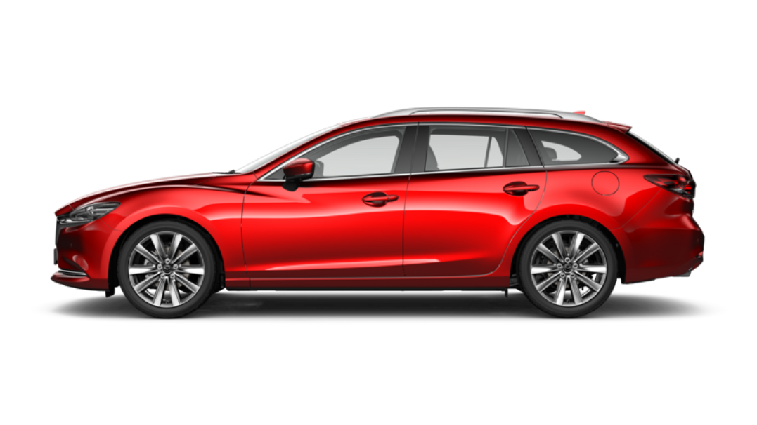 MAZDA6 ESTATE in Soul Red Crystal (Elite)